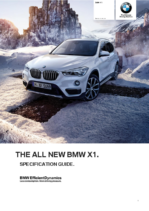 2015 BMW X1 Spec Guide AUS