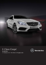 2015 Mercedes-Benz E-Class Coupe Specs AUS