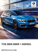 2017 BMW 1 Series Spec Guide 2 AUS