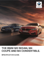 2018 BMW M Series Spec Guide AUS
