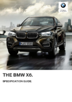 2018 BMW X6 Spec Guide AUS