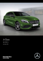 2018 Mercedes-Benz A-Class Specs AUS