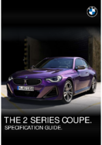 2021 BMW 2 Series Coupe Spec Guide AUS