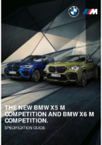 2022 BMW X5-X6 M Competition Specs Guide AUS