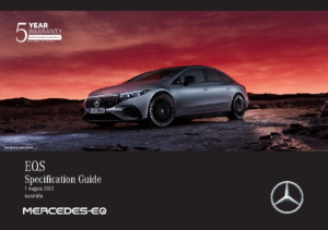 2022 Mercedes-Benz EQS Saloon AUS