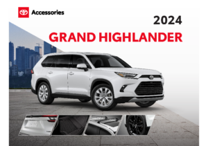 2024 Toyota Grand Highlander Accessories