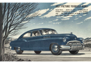 1950 Buick Post Card