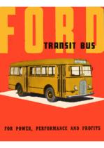 1937 Ford V-8 Transit Bus