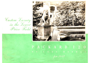 1937 Packard 120 Deluxe