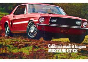1968 Ford Mustang GTCS California Special Edition