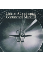 1969 Lincoln Continental & Mark III CN