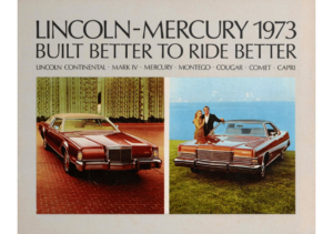 1973 Lincoln Mercury Full Line