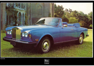 1978 Rolls-Royce Corniche Leaflet