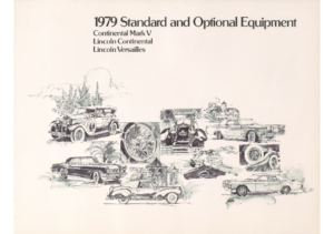 1979 Lincoln Accessories folder