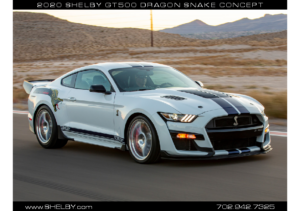 2020 Ford Shelby GT500 Dragon Snake