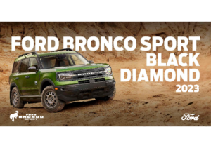 2023 Ford Bronco Black Diamond MX