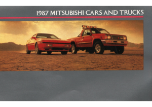 1987 Mitsubishi Full Line