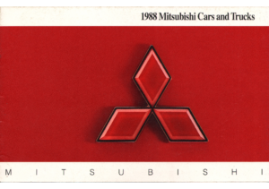 1988 Mitsubishi Full Line