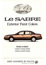 2000 Buick LeSabre Colors