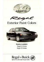 2000 Buick Regal Colors