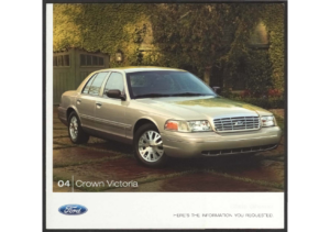 2004 Ford Crown Victoria Mailer