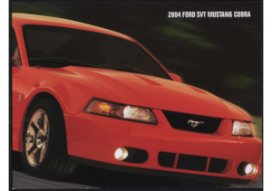 2004 Ford SVT Mustang Cobra