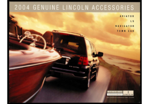 2004 Lincoln Genuine Accessories