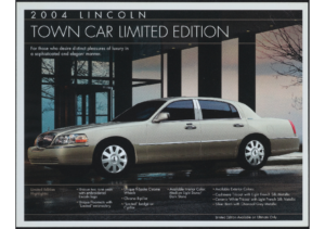 2004 Lincoln Town Car Limited Edition Flyer