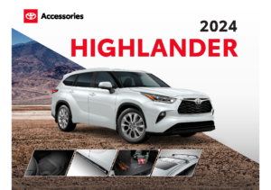 2024 Toyota Highlander Accessories