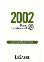 2002 Buick Le Sabre Colors