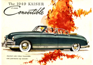 1949 Kaiser 4dr Convertible