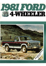 1981 Ford 4WD Trucks CN