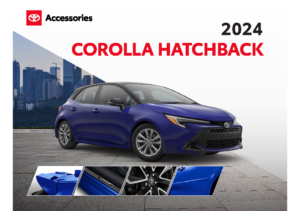 2024 Toyota Corolla Hatchback Accessories