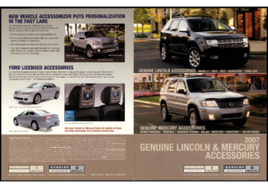 2007 Lincoln Mercury Accessories