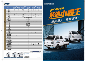 2020 MY Hyundai Porter V2 TW