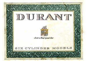 1923 Durant Six