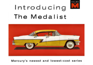 1956 Mercury Medalist Foldout