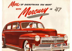 1947 Mercury Full Line Foldout