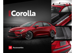 2025 Toyota Corolla Accessories