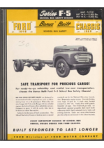 1949 Ford F-Series F5 School Bus Chassis