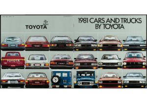 1981 Toyota Full Line