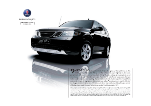 2008 Saab 9-7X Spec Sheet