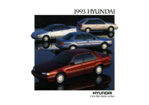 1993 Hyundai Full Line