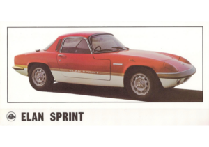 1971 Lotus Elan Sprint UK