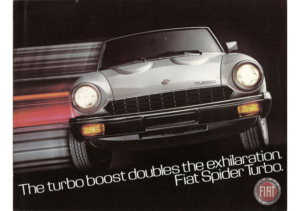 1981 Fiat 124 Spider Turbo USA