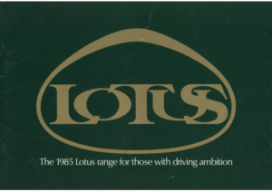 1985 Lotus Range UK