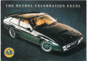 1991 Lotus Excel Celebration Edition UK