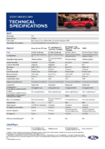 2023 Ford Escape Tech Specs