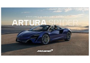 2024 McLaren Artura Spider Features & Specs INT