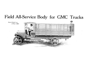 1917 GMC Truck Bodies